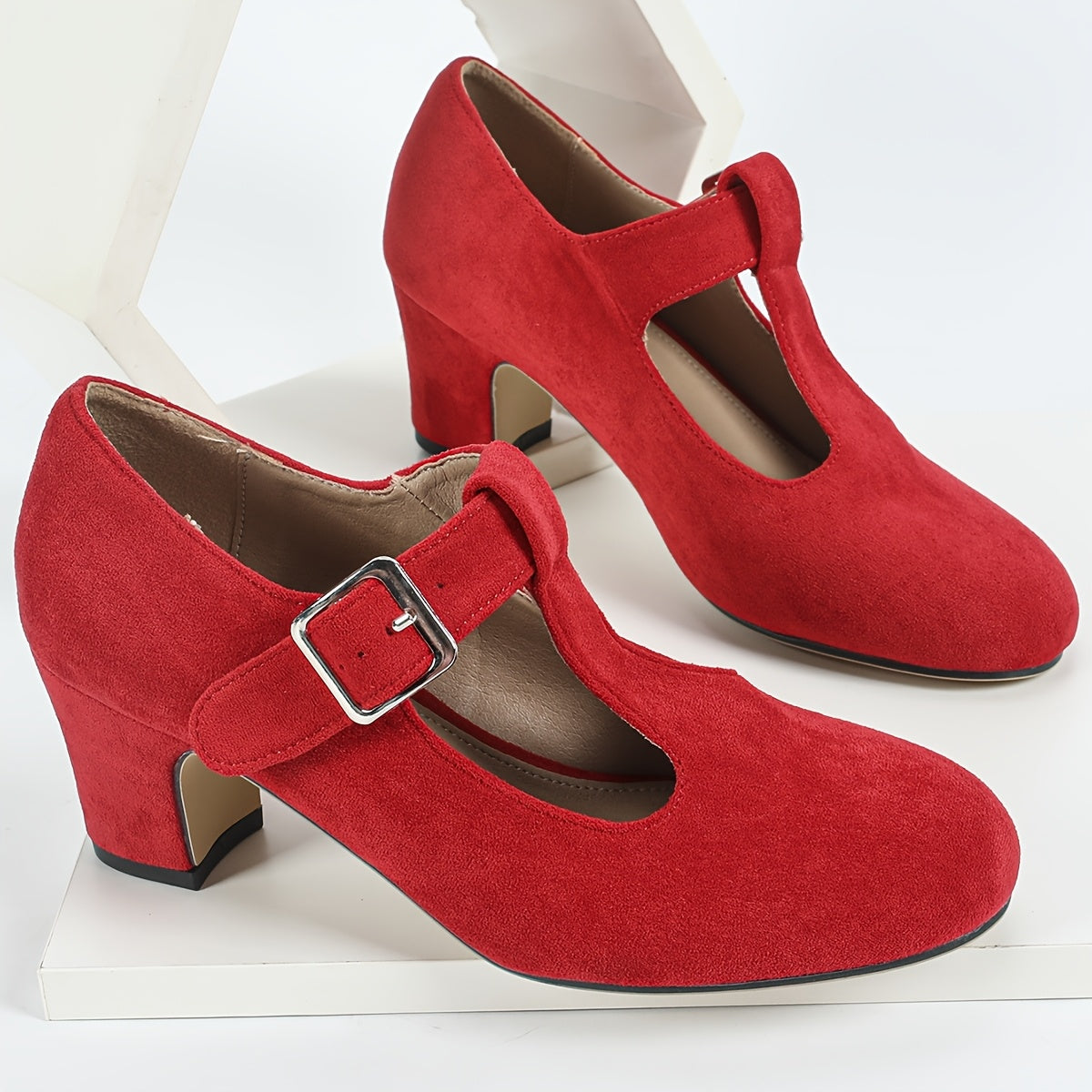 Women's Solid Color Pump Heels