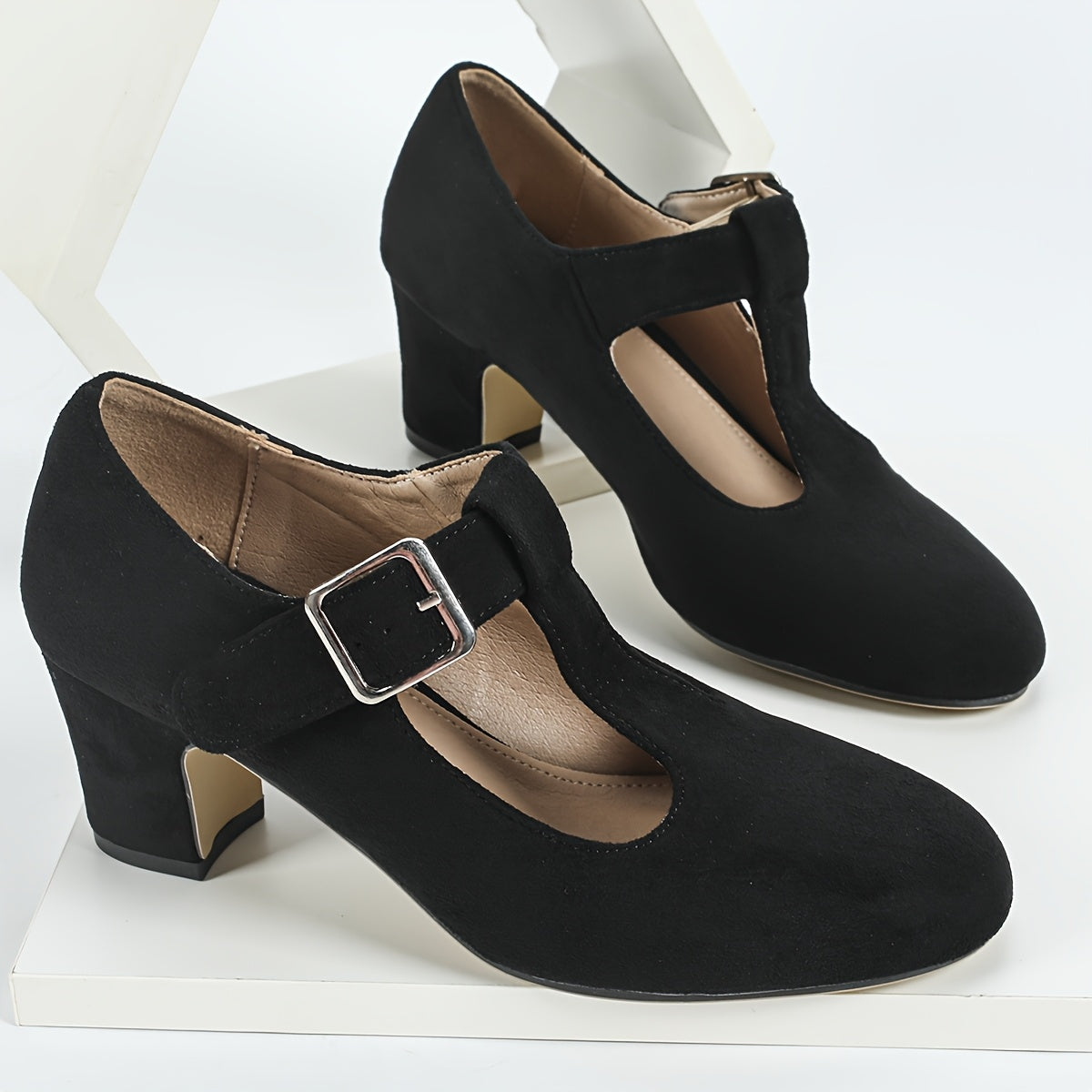 Women's Solid Color Pump Heels