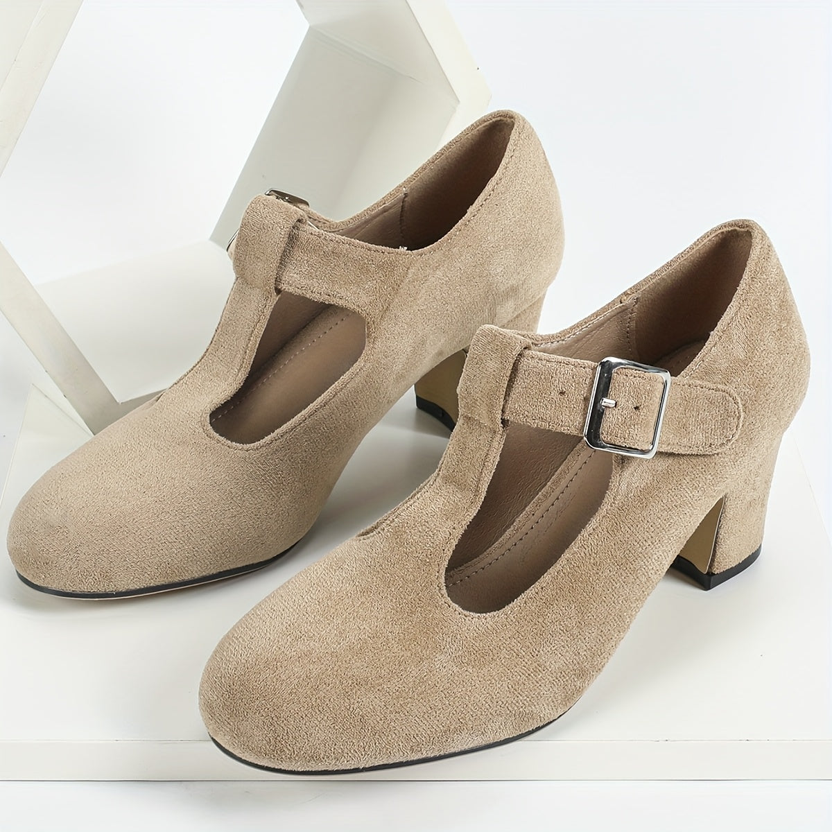 Women's Solid Color Pump Heels