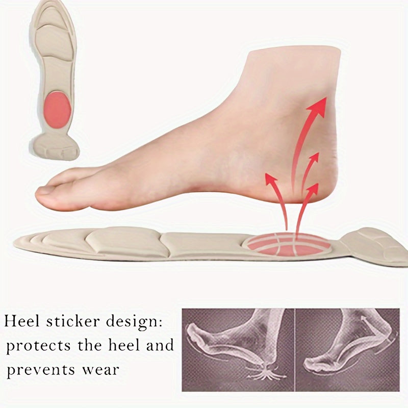 3 pairs Breathable Memory Foam Insoles