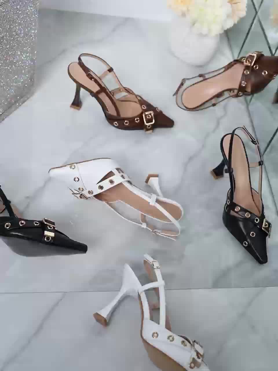 Women's Buckle Strap Design