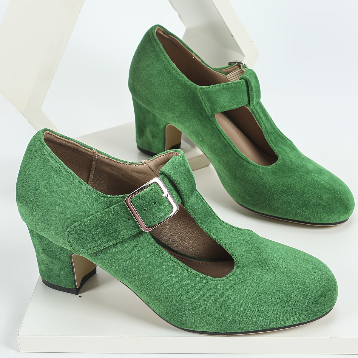 Women's Solid Color Pump Heels