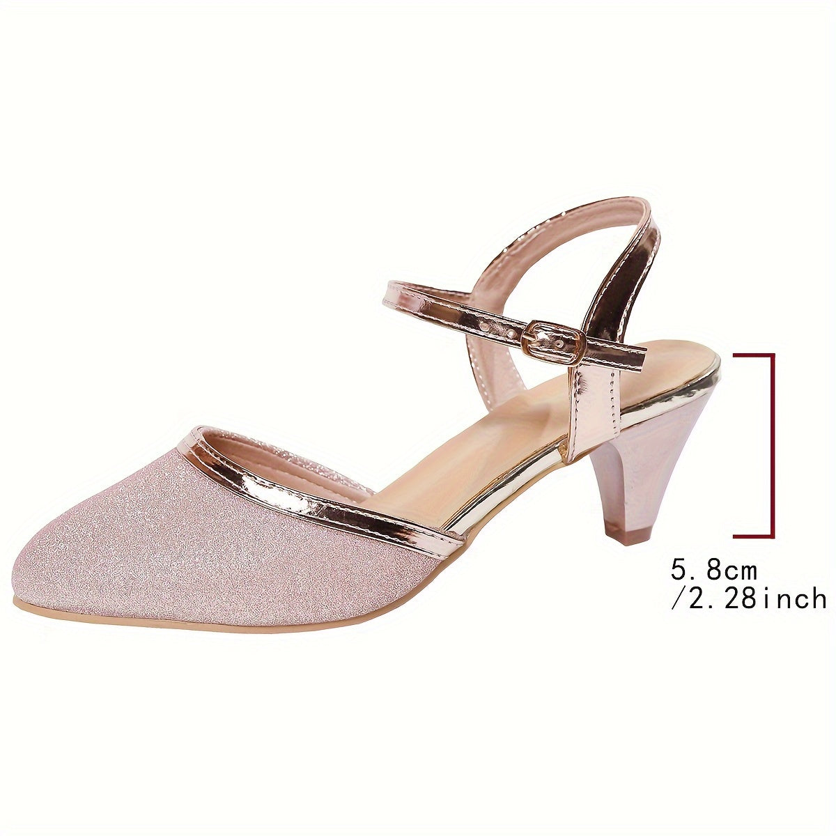 European and American Fashion Low Heels, Thick Heel Sandals