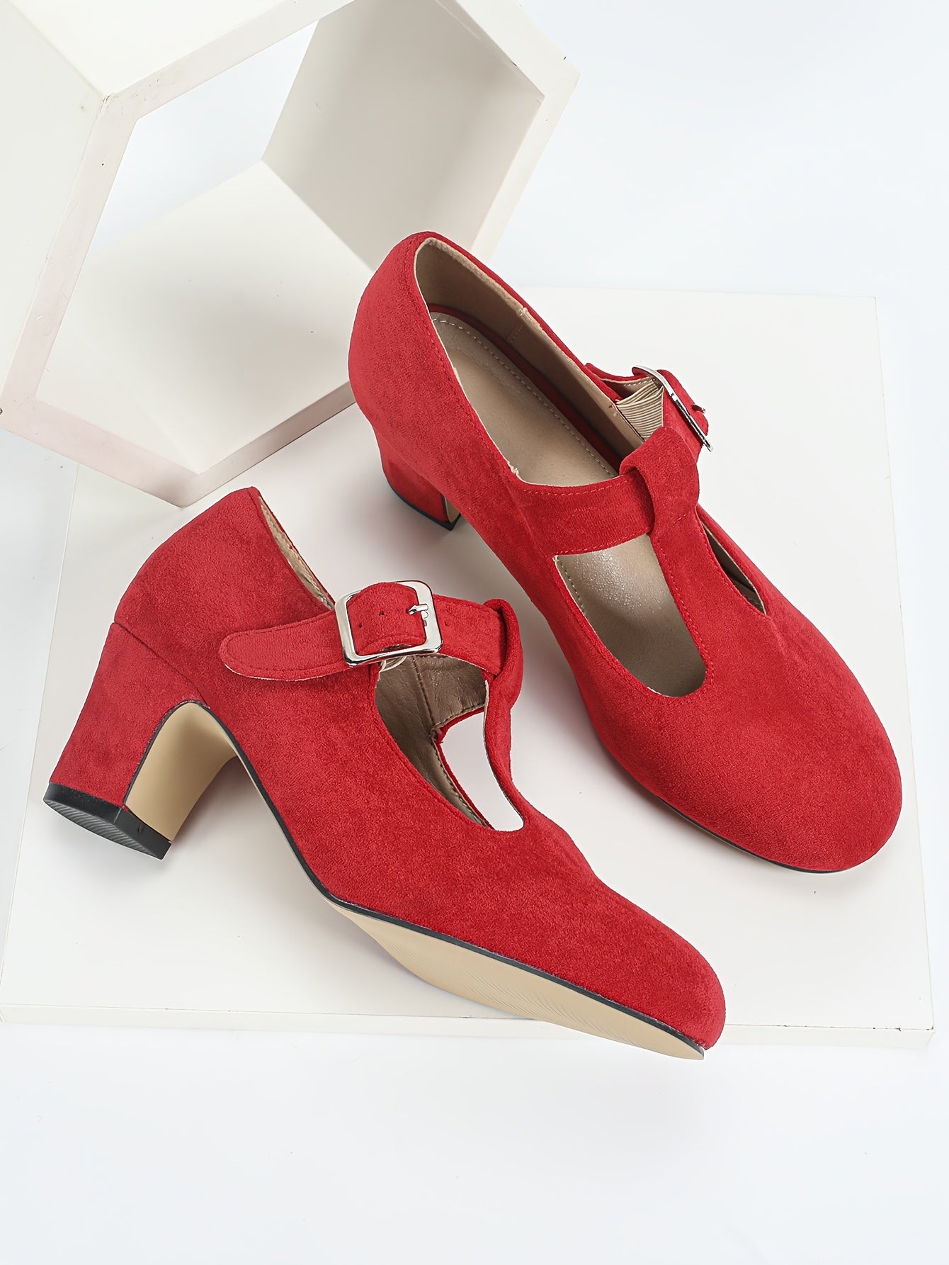 Women's Solid Color Pump Heels