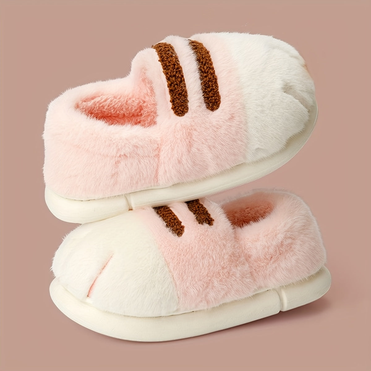 Women's Slippers- Cartoon Cat Paw