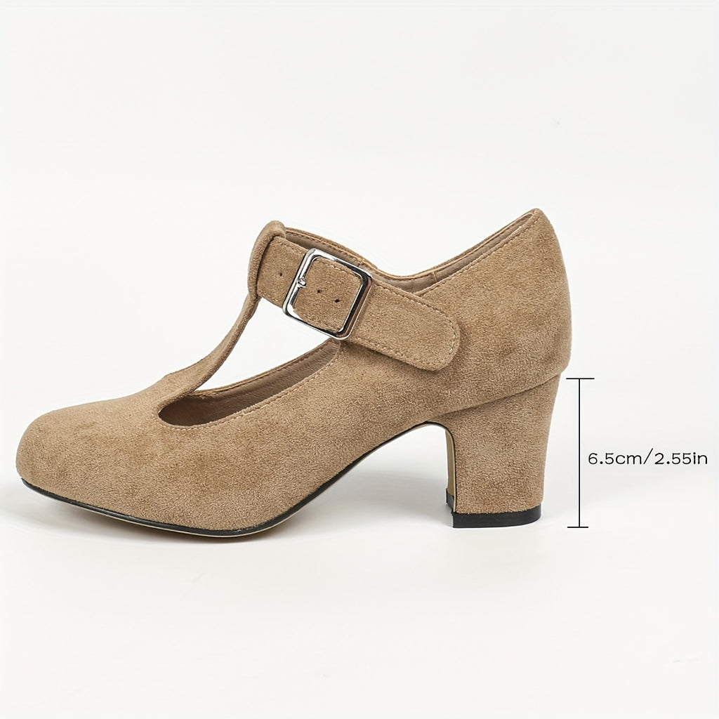 Women's Solid Color Pump Heels
