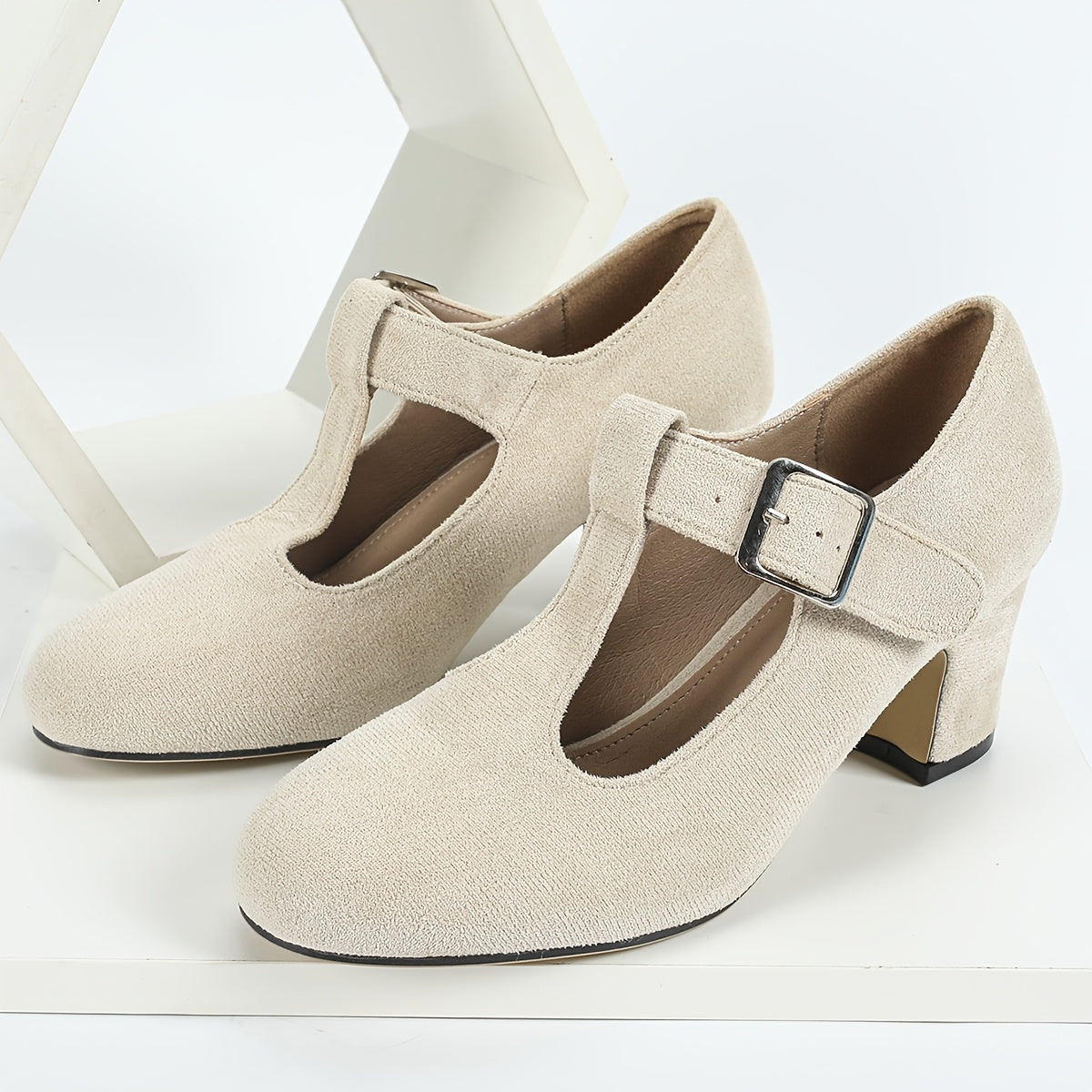 Women's Solid Color Pump Heels